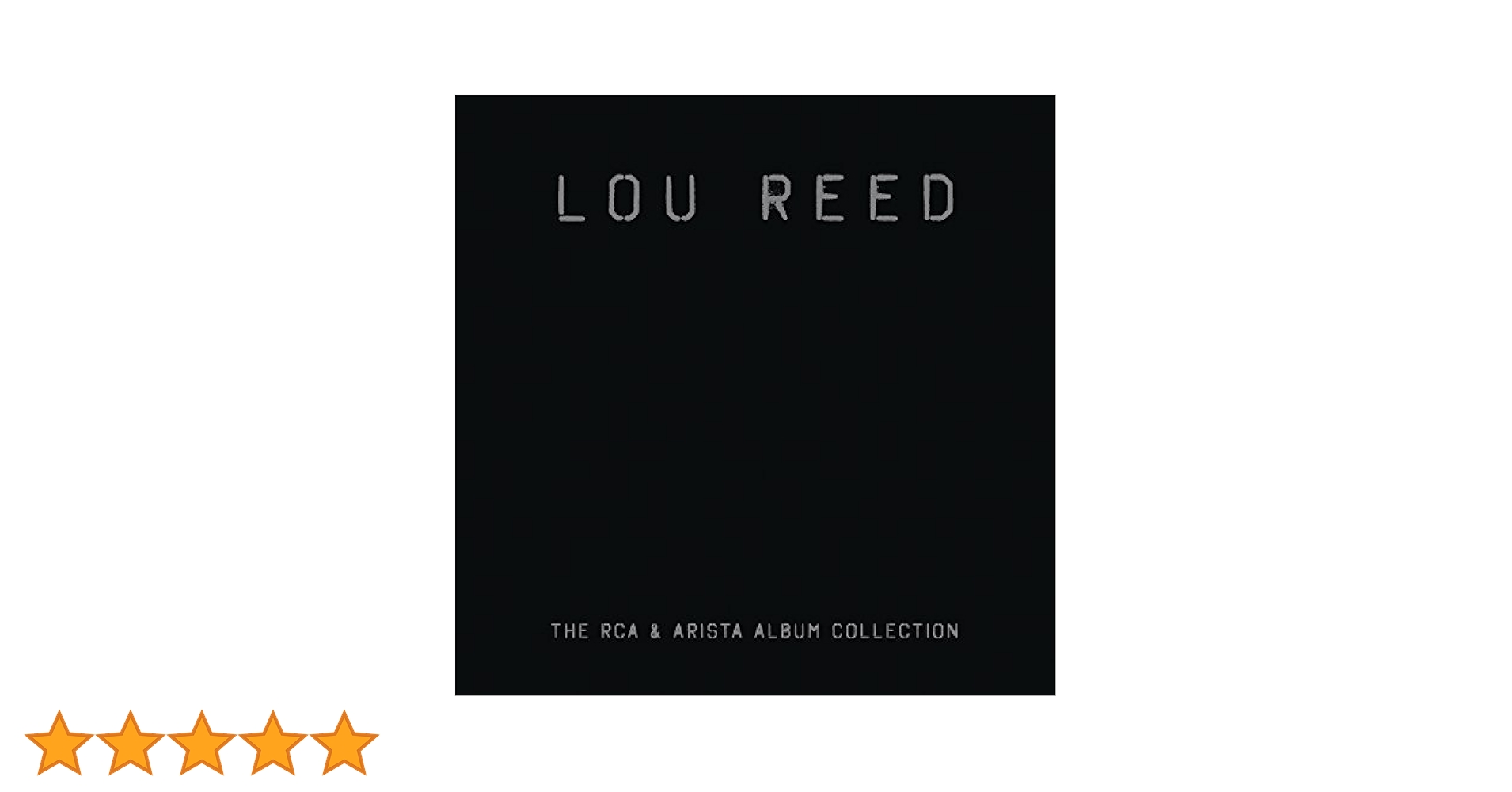 Amazon.co.jp: Lou Reed - The RCA & Arista Album Collection